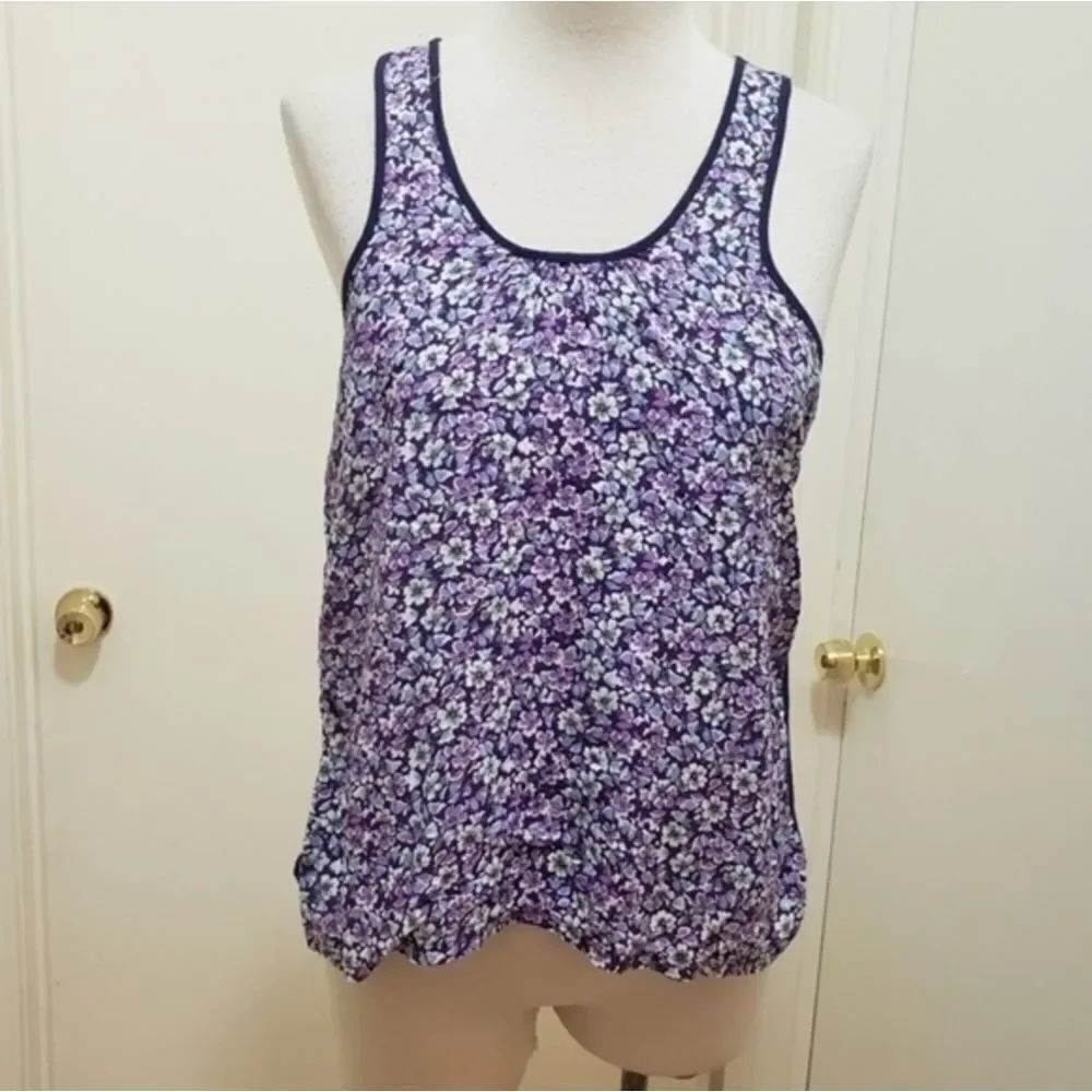 3for$20ย floralโtankโtopโpurple
